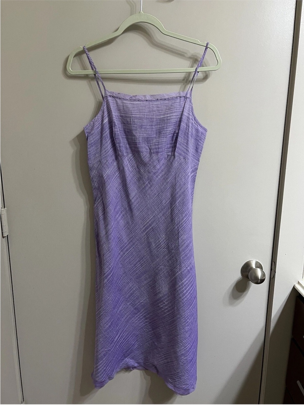 Dosa Light Purple Spaghetti-Strap Midi Slip Dress Sz 1 (item A53)